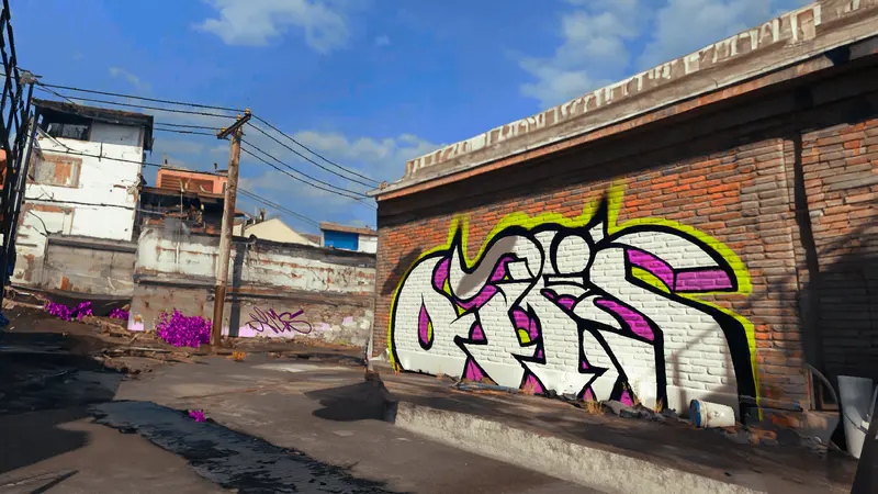 Graffiti VR - Brazil's Aerosol #01, digital artwork by Ottis Ots
