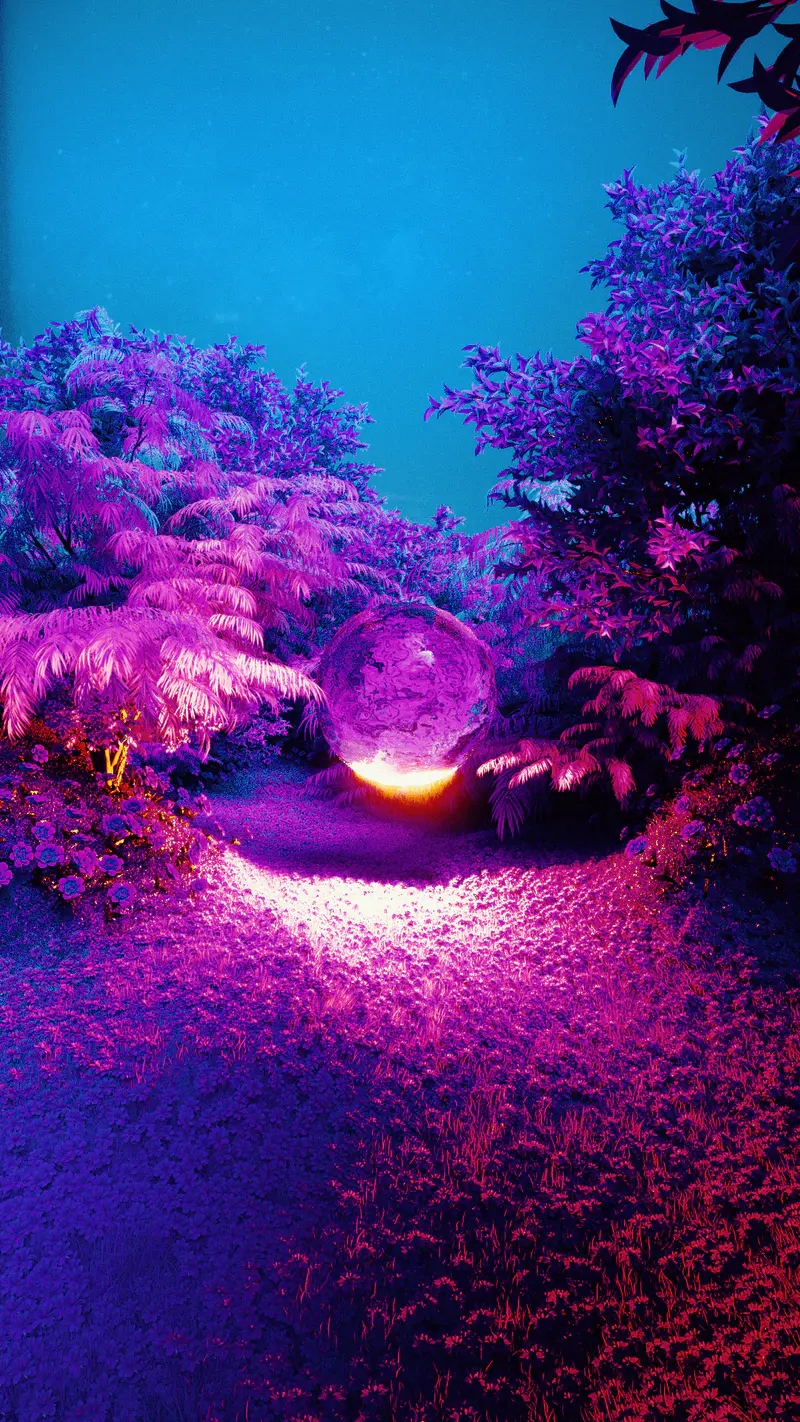 Purple Monthly Subscription #2, digital artwork by Ottis Ots